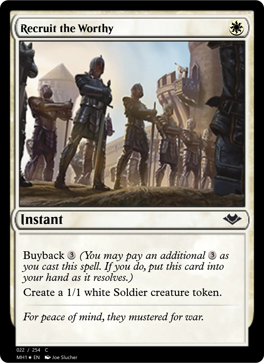 Recruit the Worthy