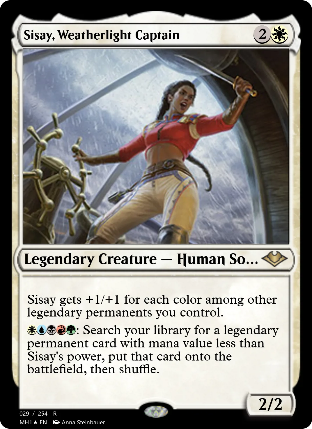 Sisay, Weatherlight Captain