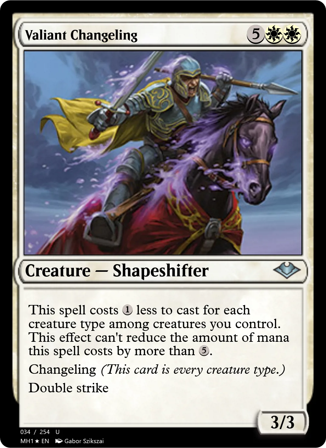 Valiant Changeling