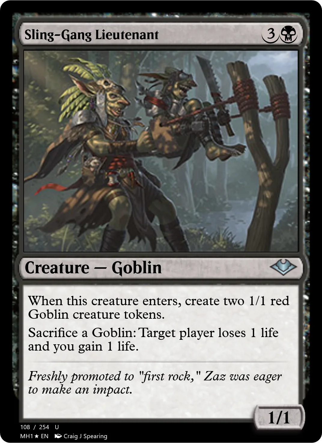 Sling-Gang Lieutenant