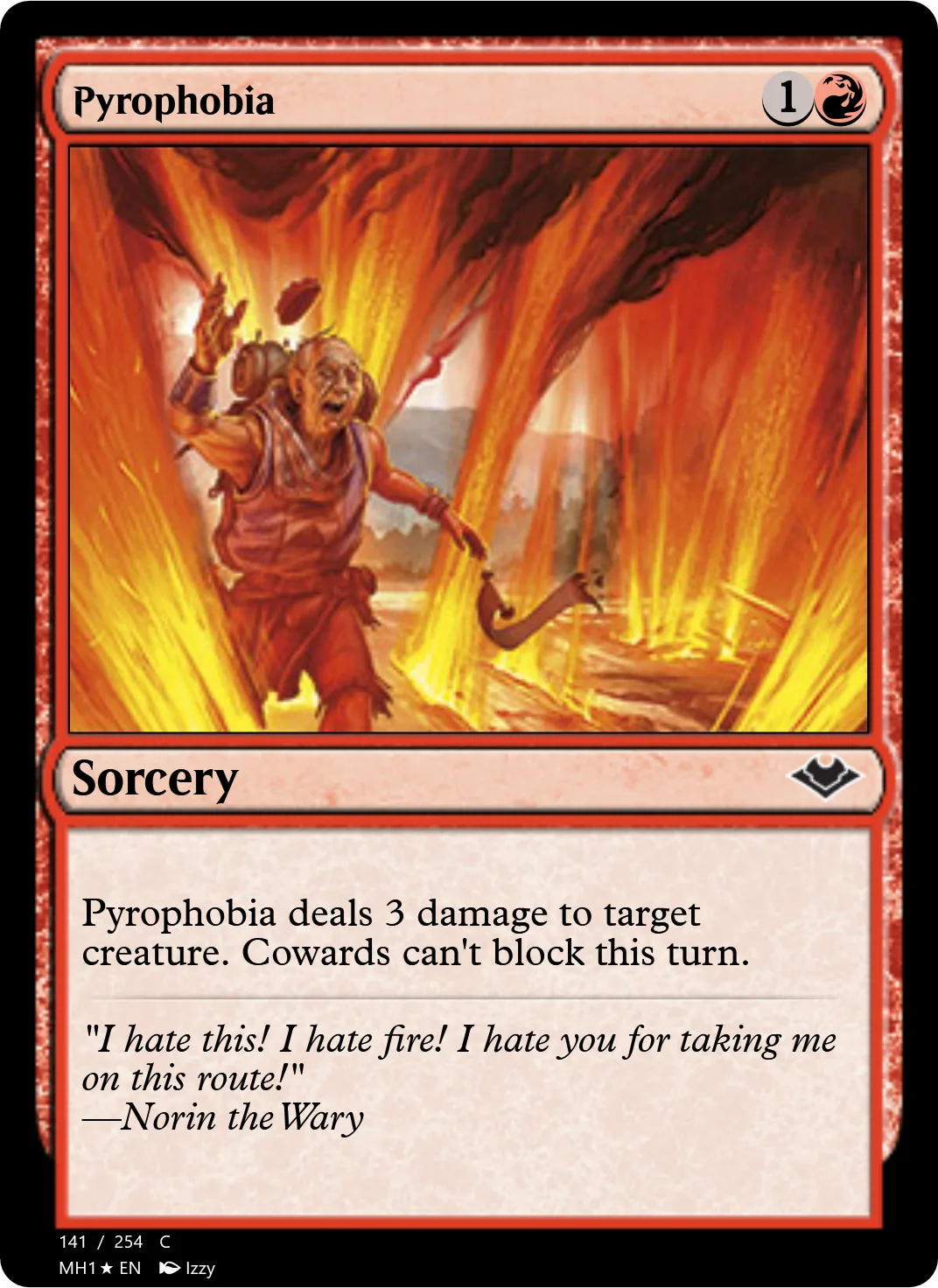 Pyrophobia