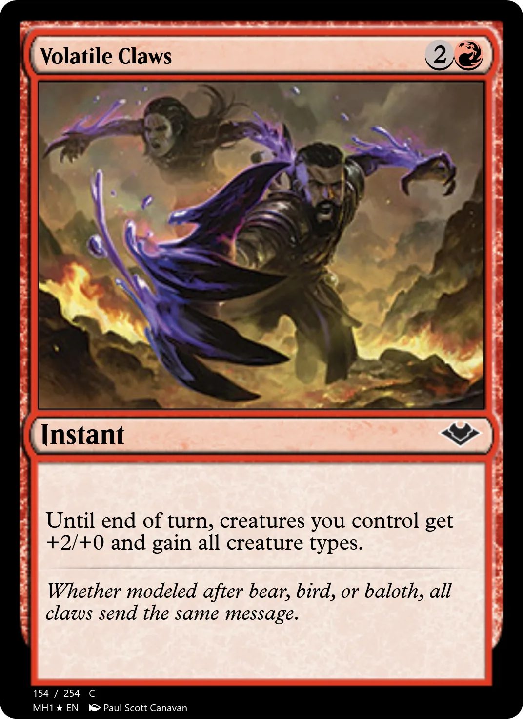 Volatile Claws