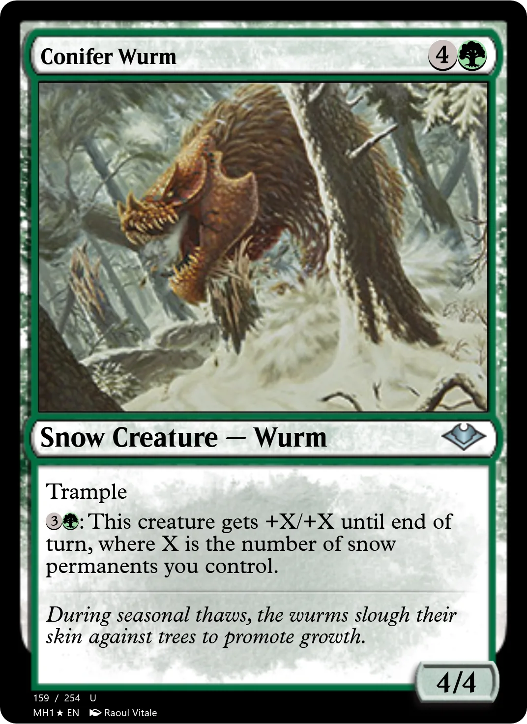 Conifer Wurm