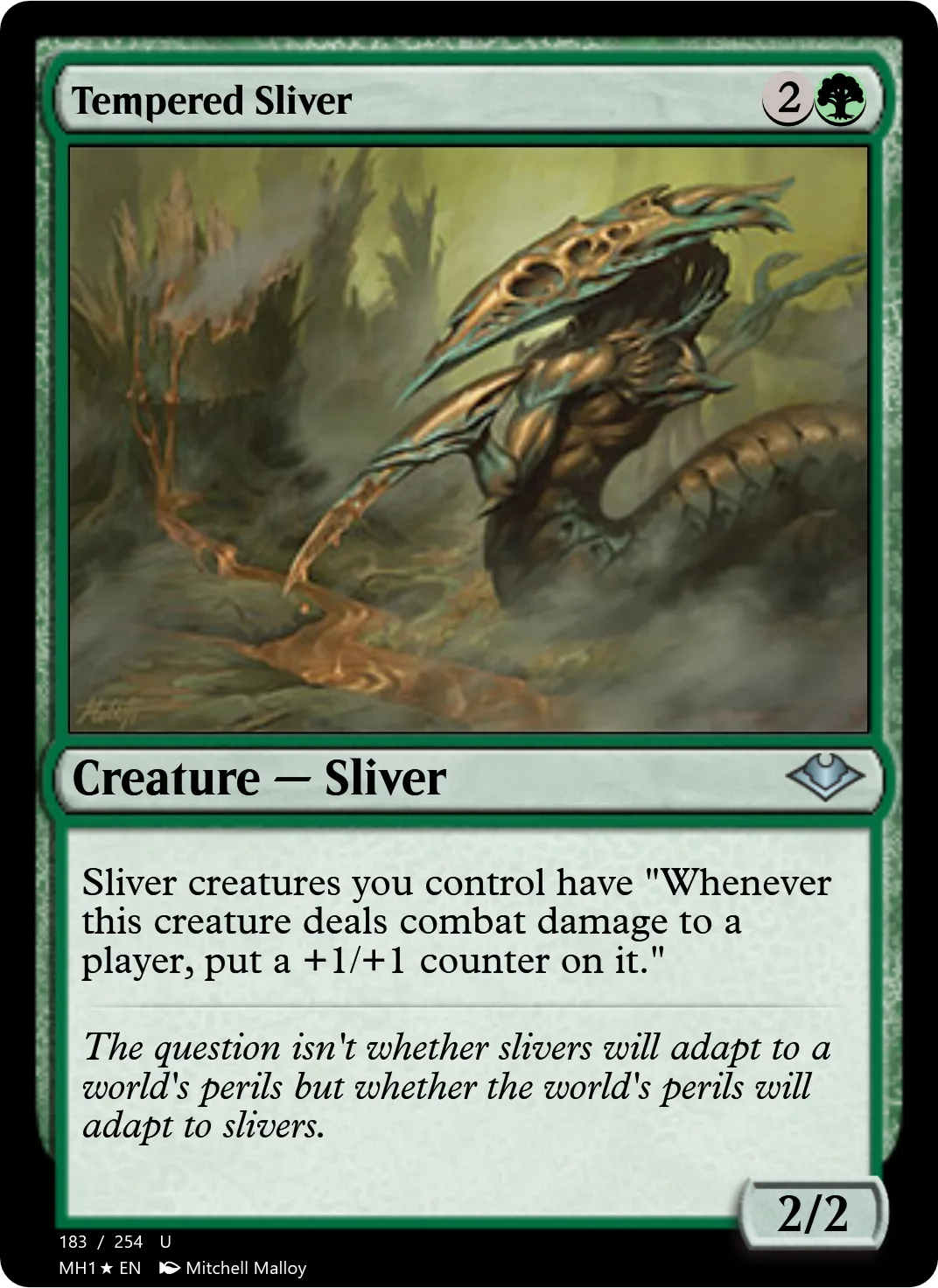 Tempered Sliver