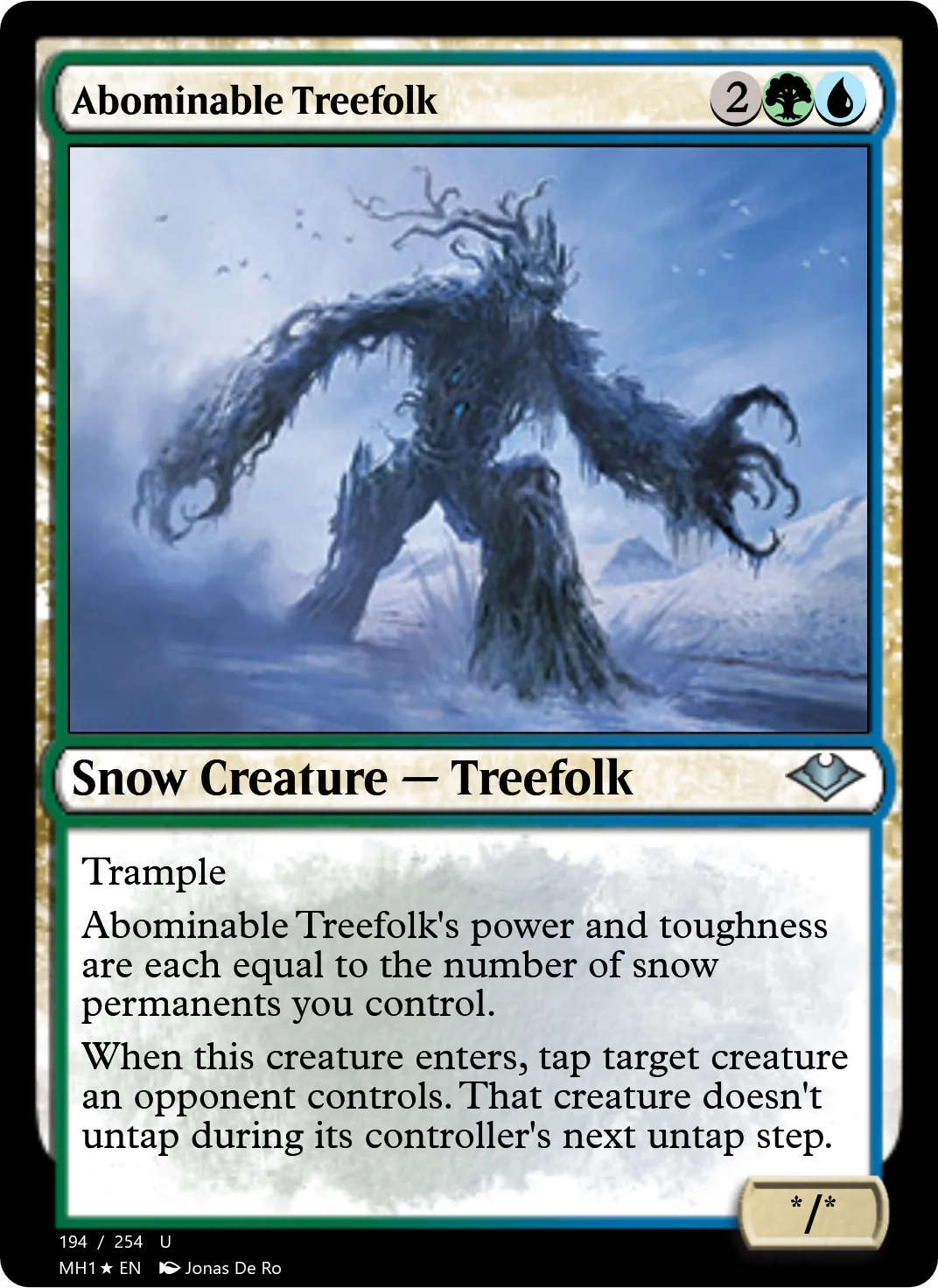 Abominable Treefolk
