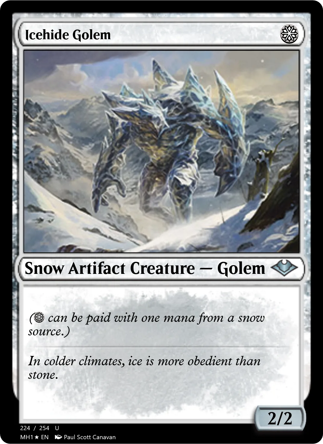 Icehide Golem