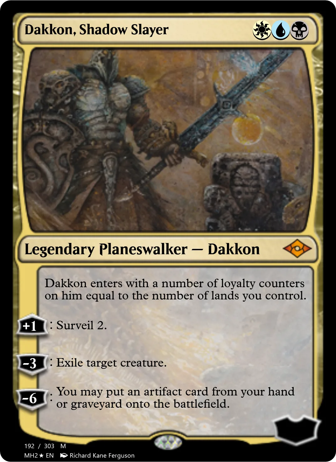 Dakkon, Shadow Slayer