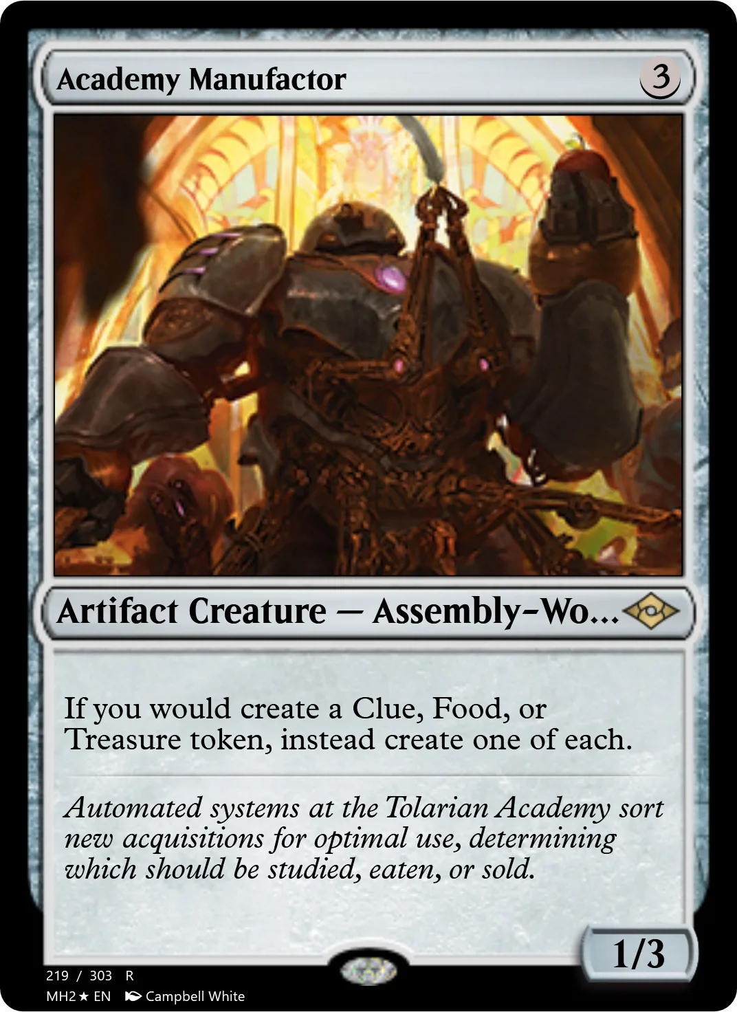 Academy Manufactor