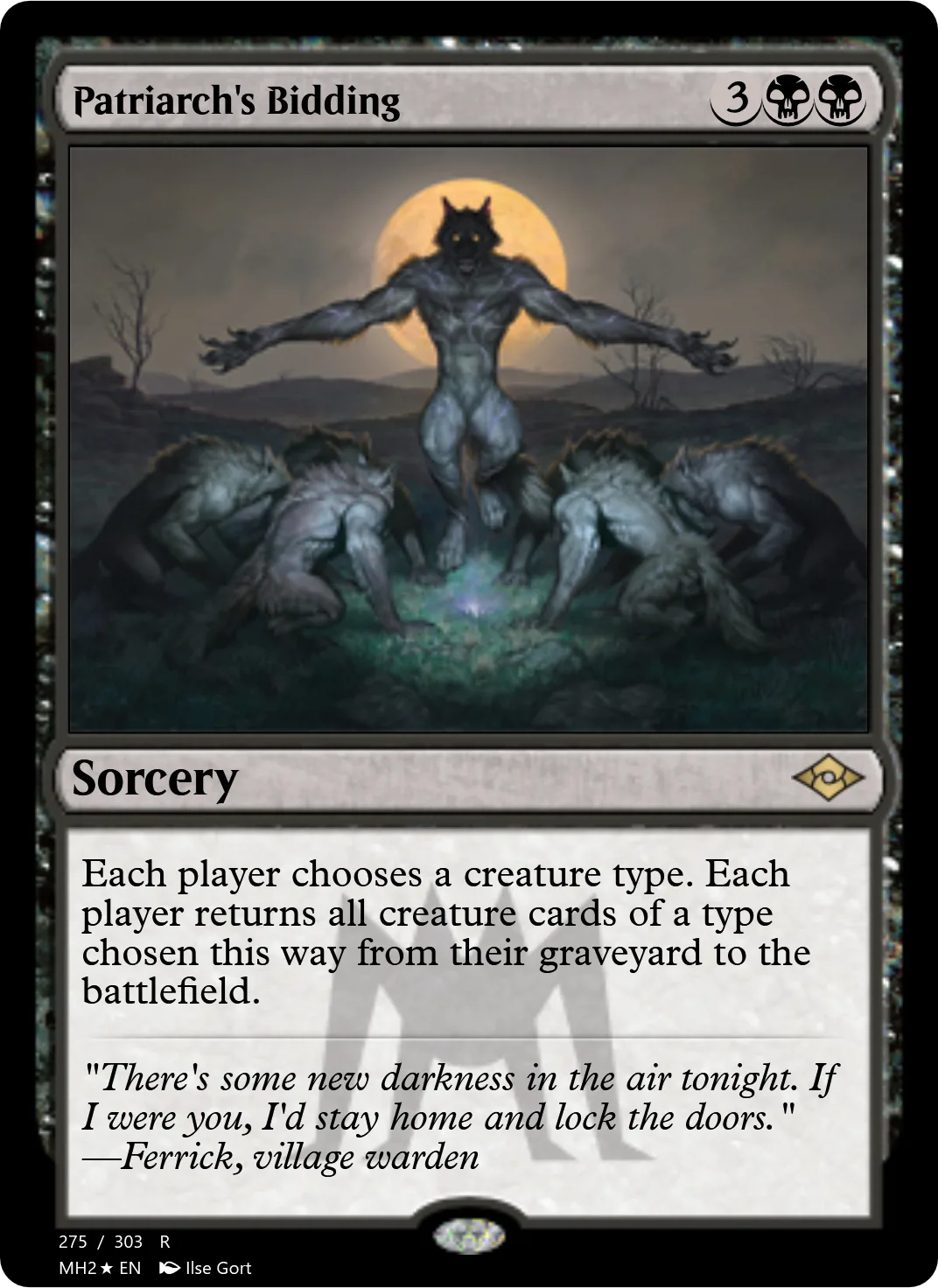 Patriarch's Bidding