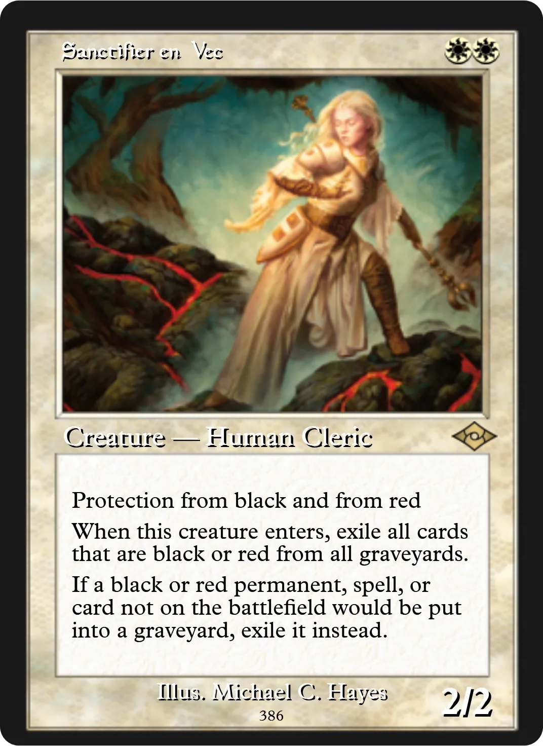 Sanctifier en-Vec