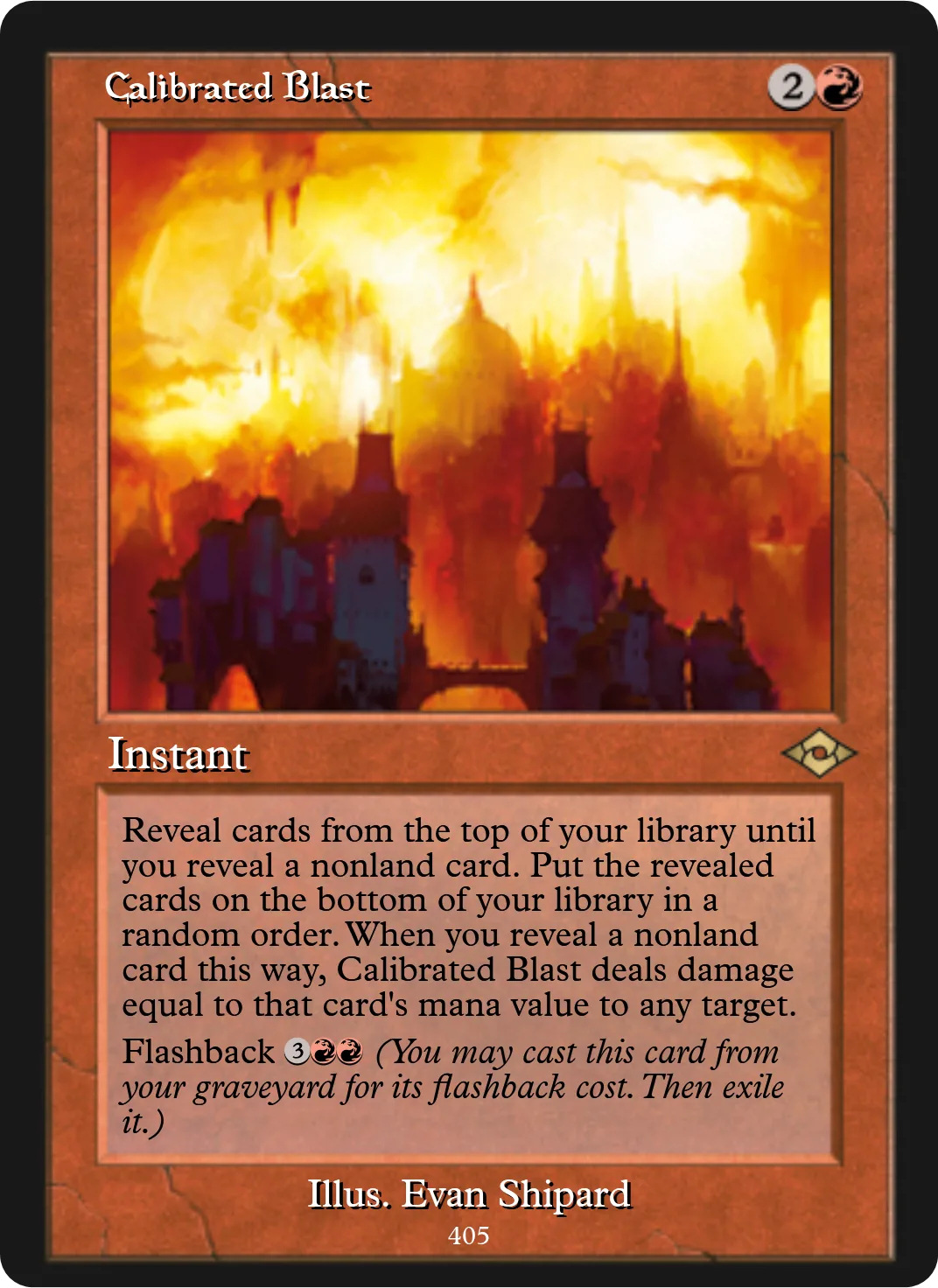 Calibrated Blast