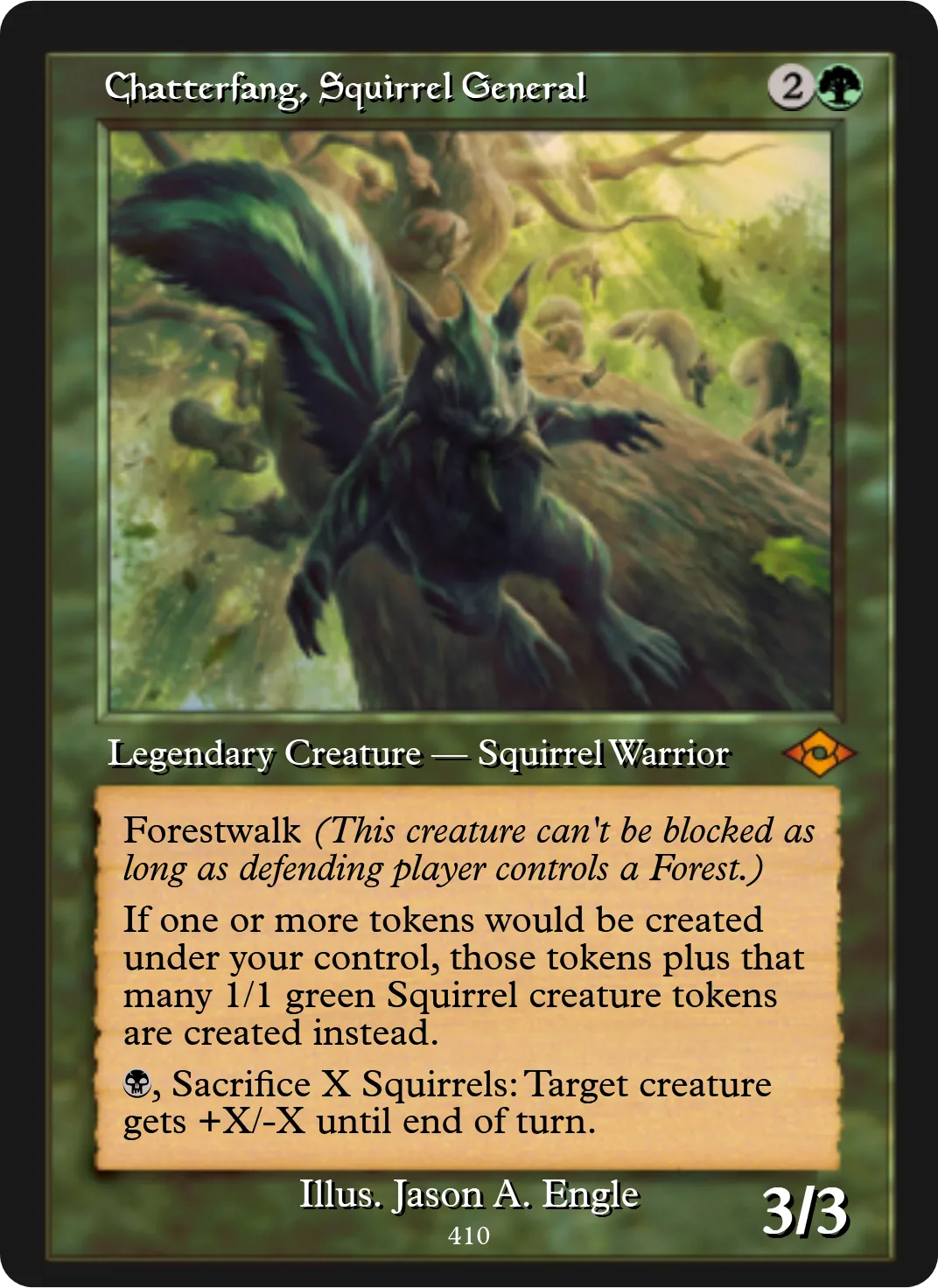 Chatterfang, Squirrel General