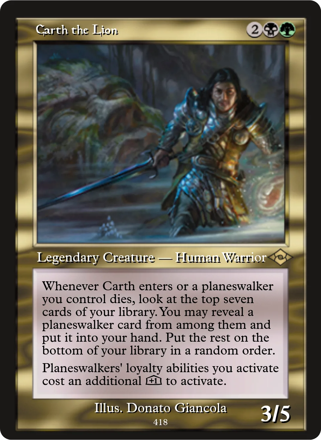 Carth the Lion