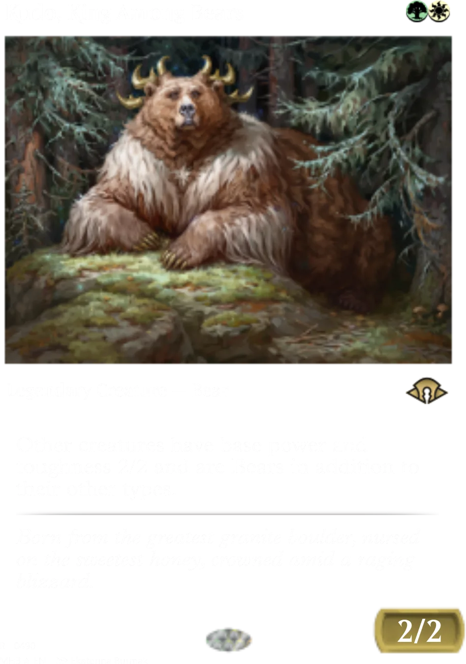 Kudo, King Among Bears