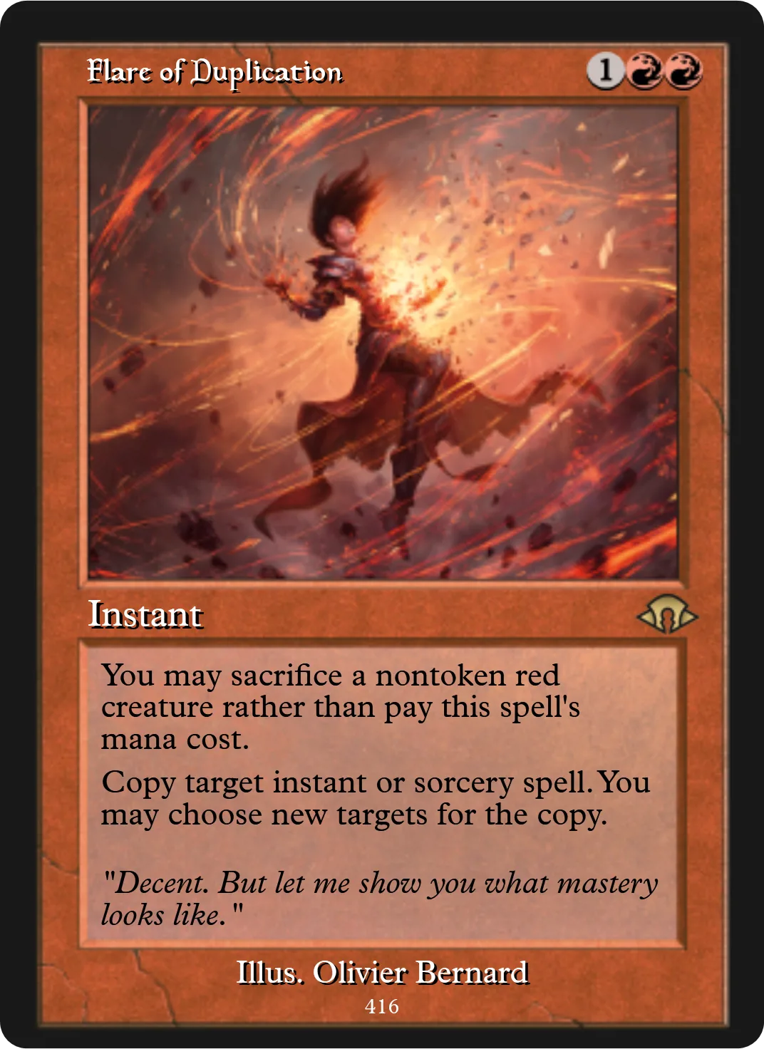 Flare of Duplication