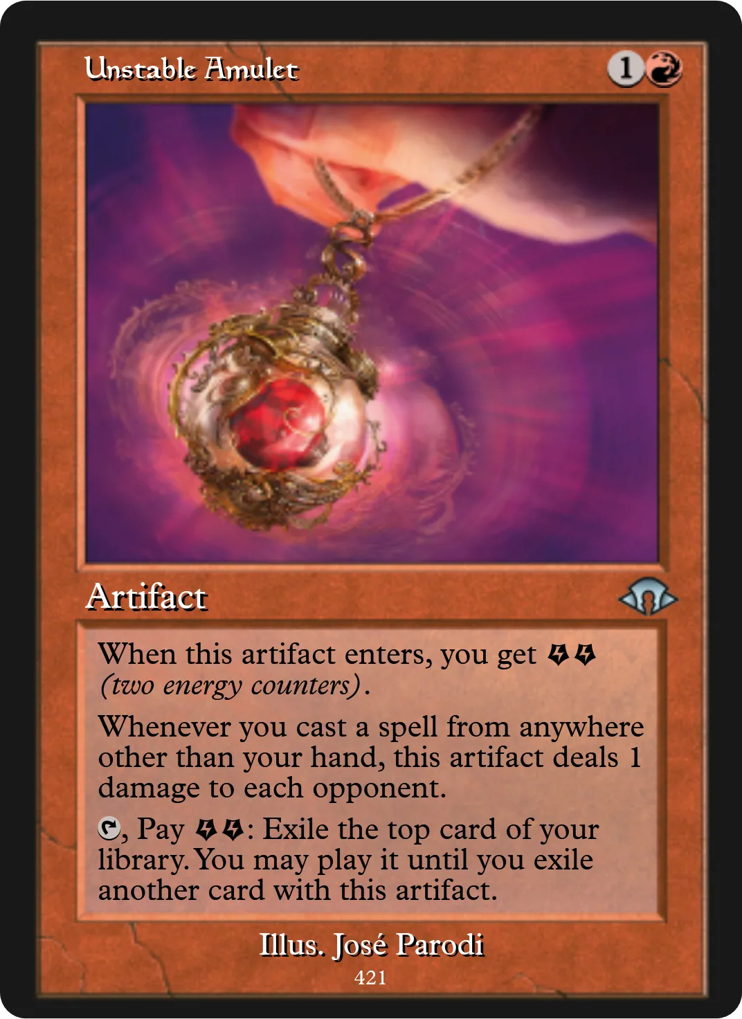 Unstable Amulet