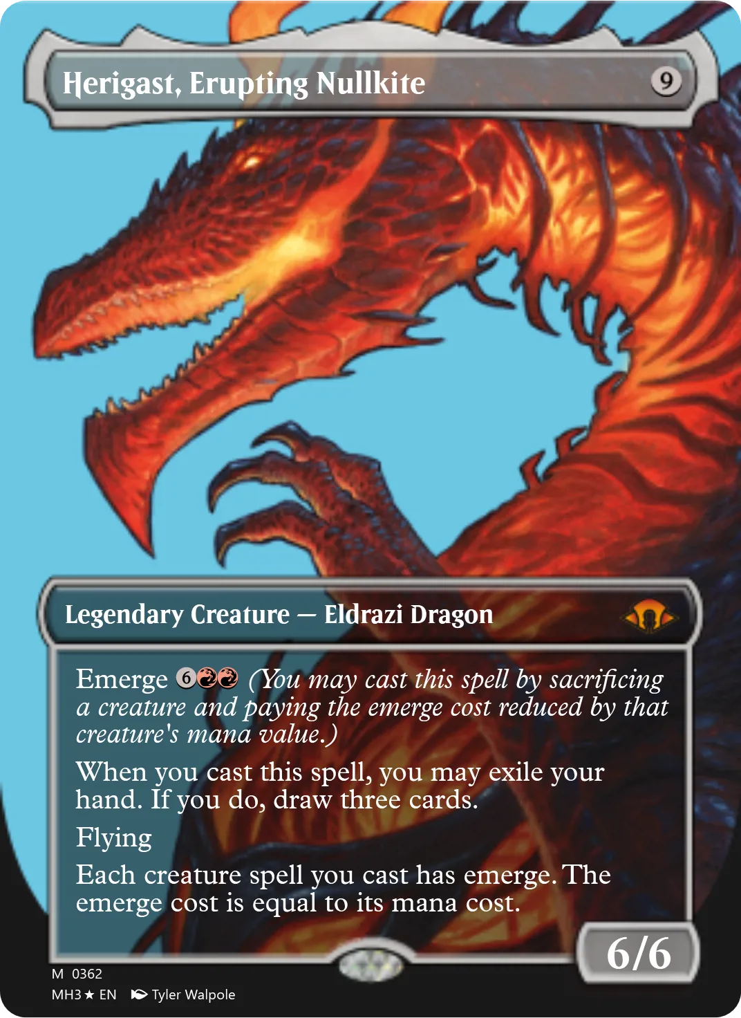 Herigast, Erupting Nullkite