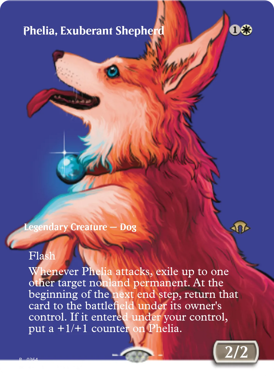 Phelia, Exuberant Shepherd