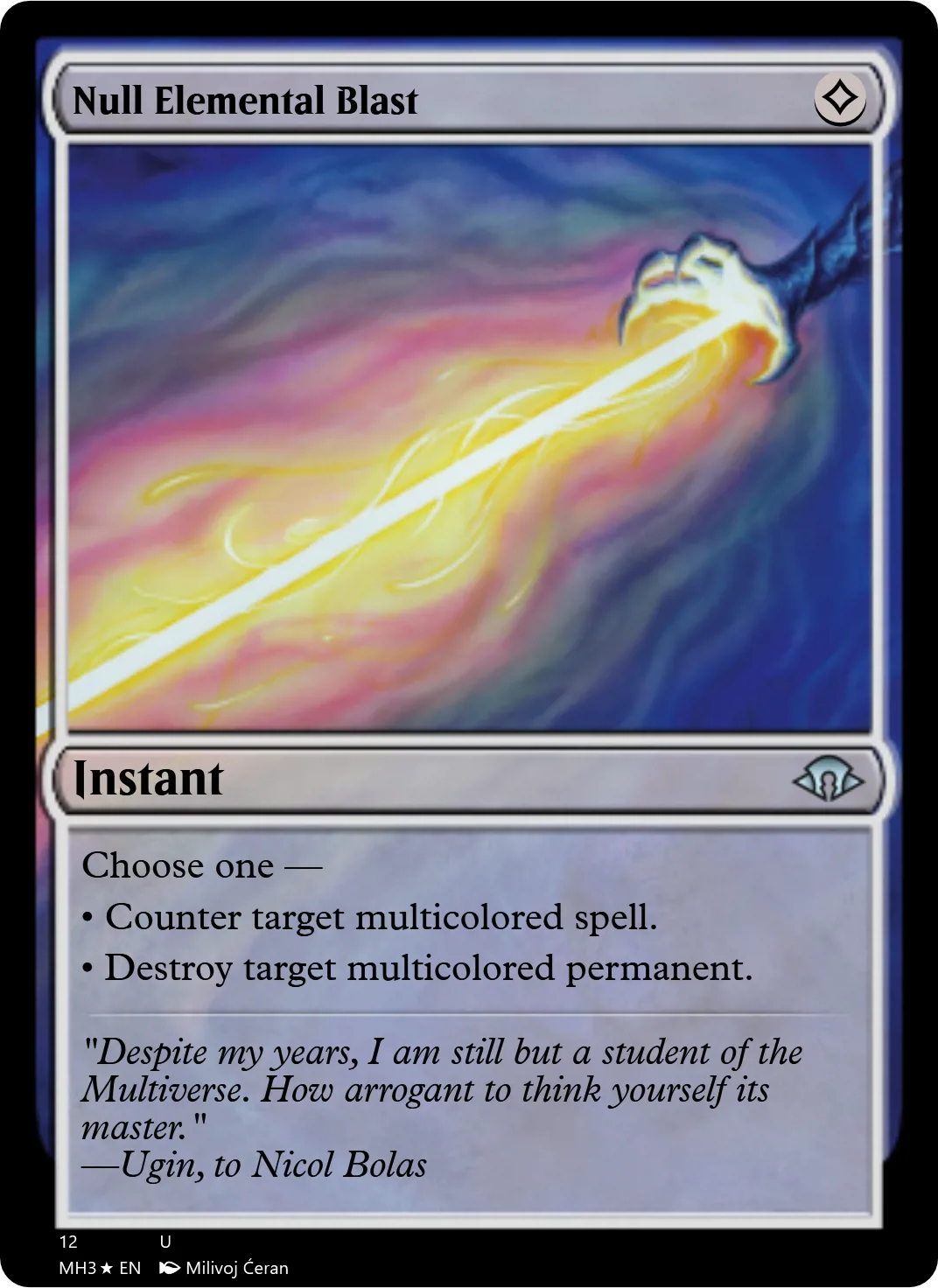 Null Elemental Blast