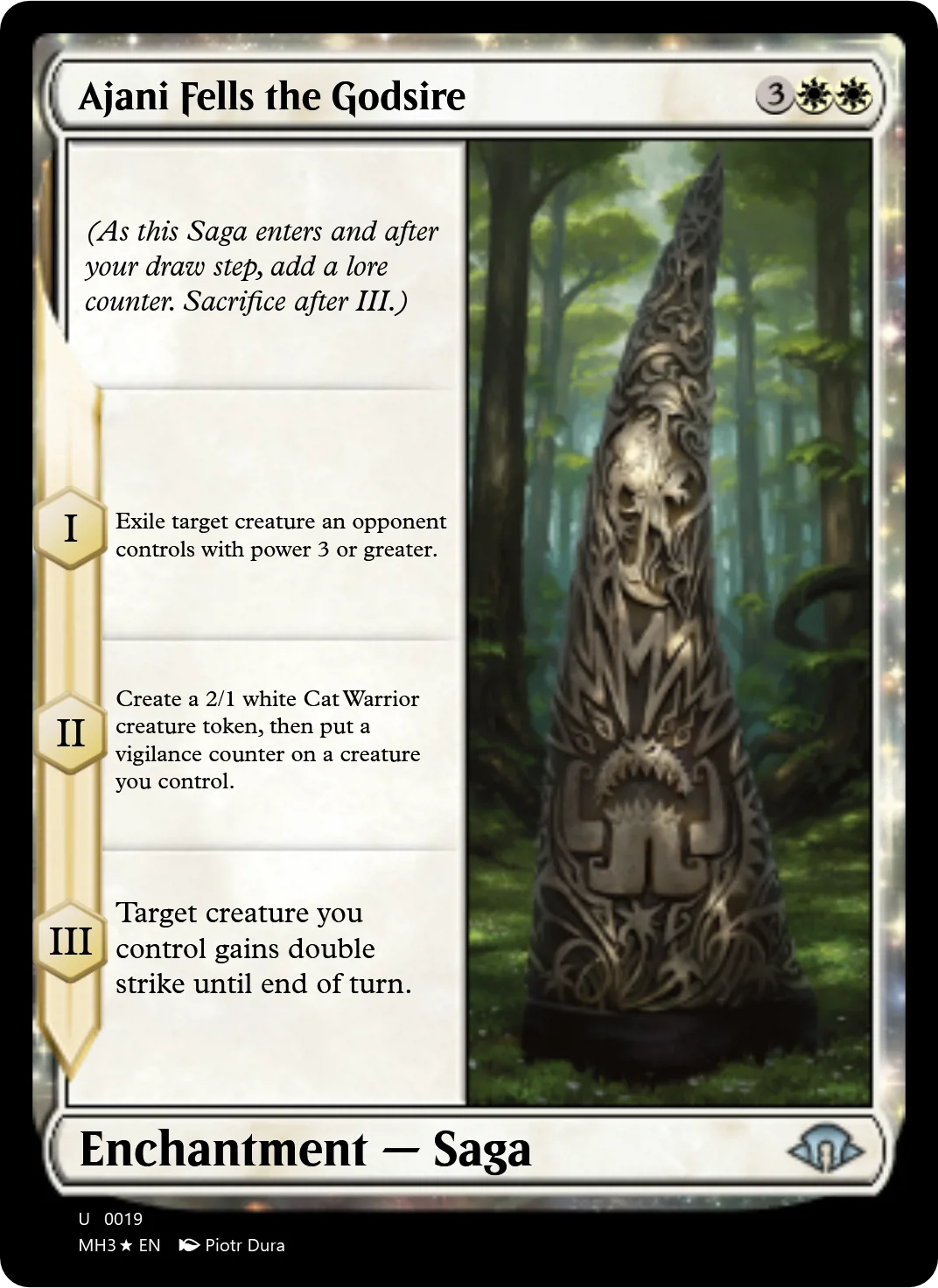 Ajani Fells the Godsire