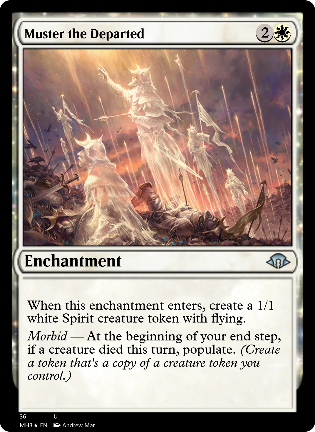 Muster the Departed