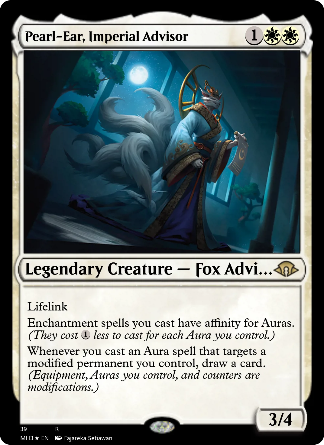 Pearl-Ear, Imperial Advisor