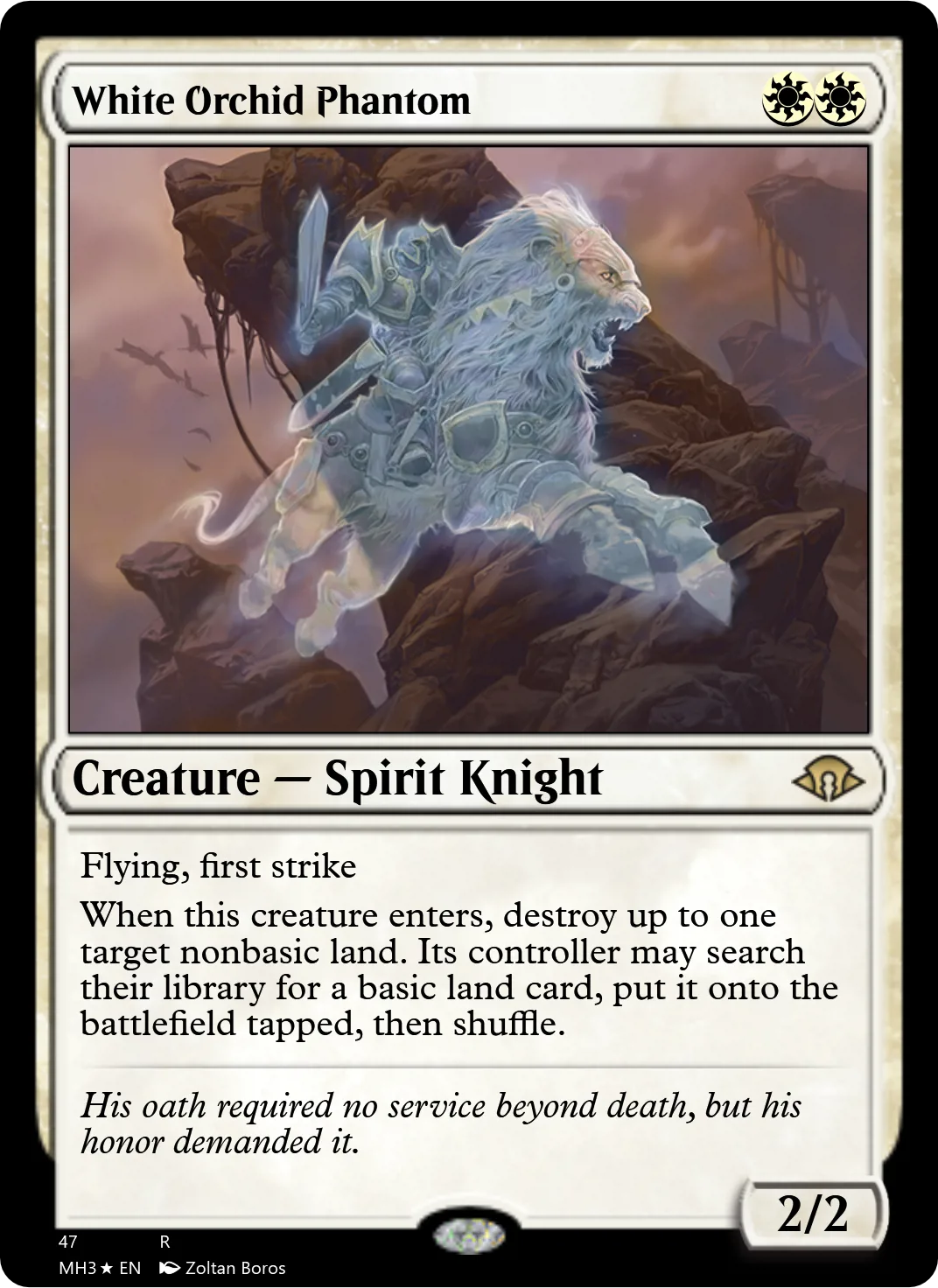 White Orchid Phantom