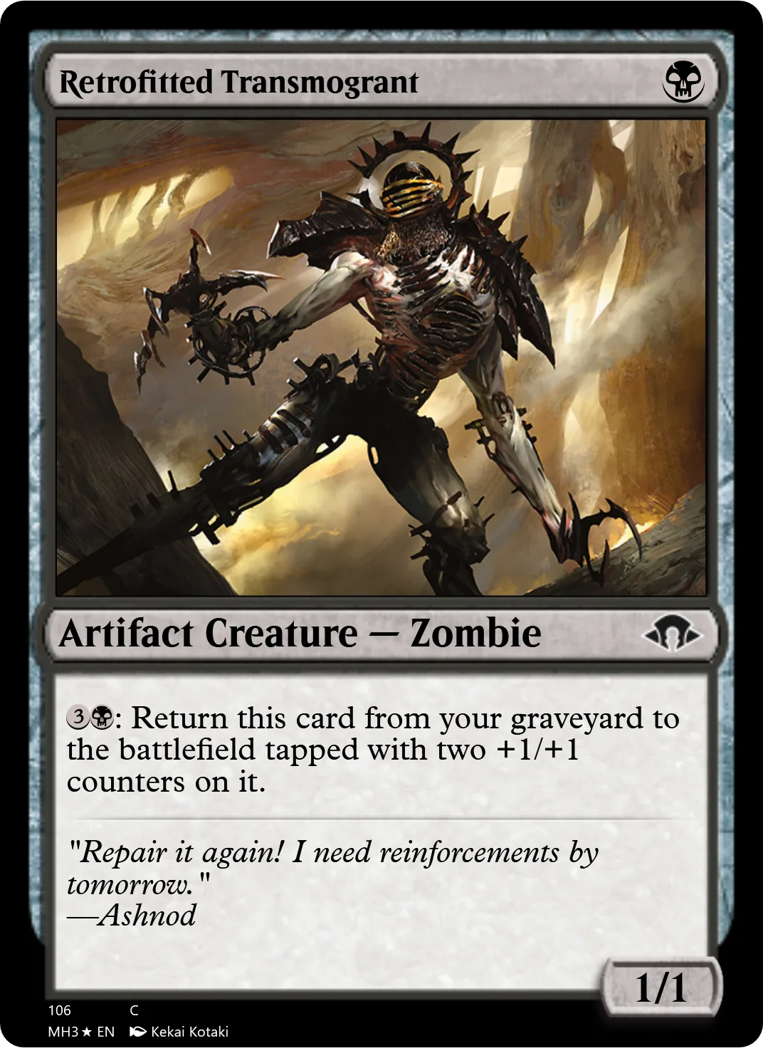 Retrofitted Transmogrant