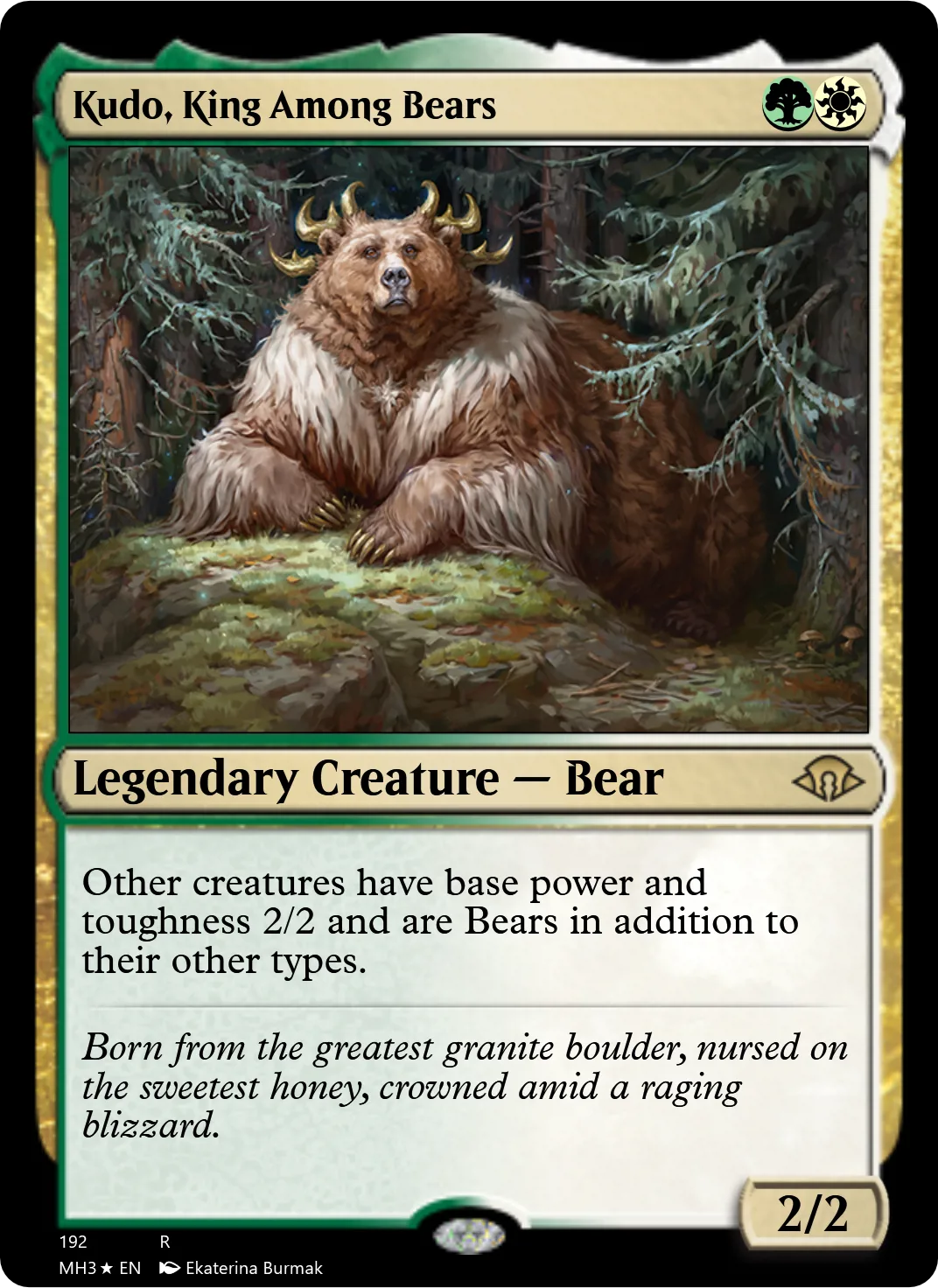 Kudo, King Among Bears
