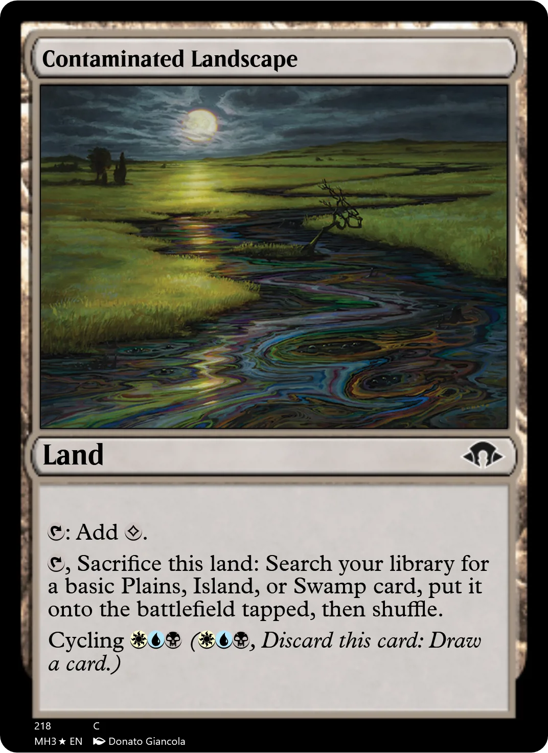 Contaminated Landscape