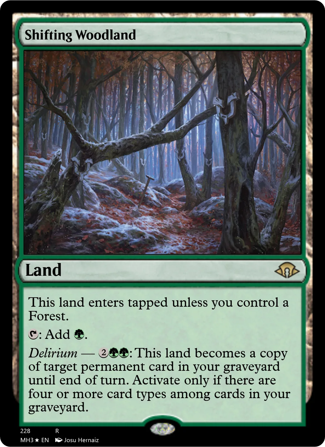 Shifting Woodland