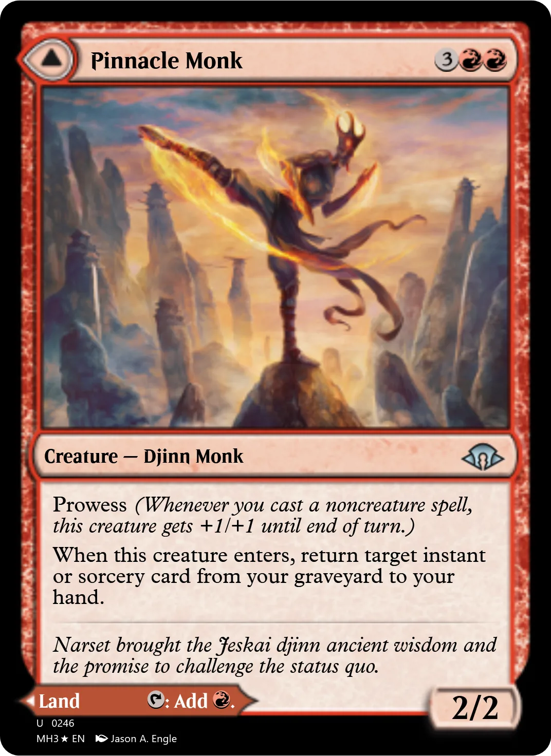 Pinnacle Monk
