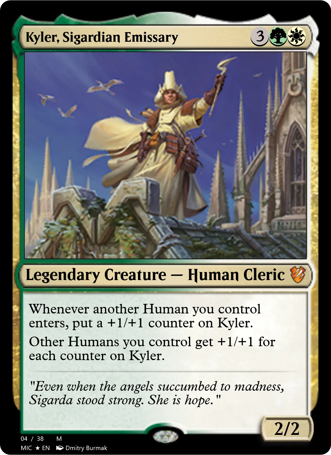 Kyler, Sigardian Emissary