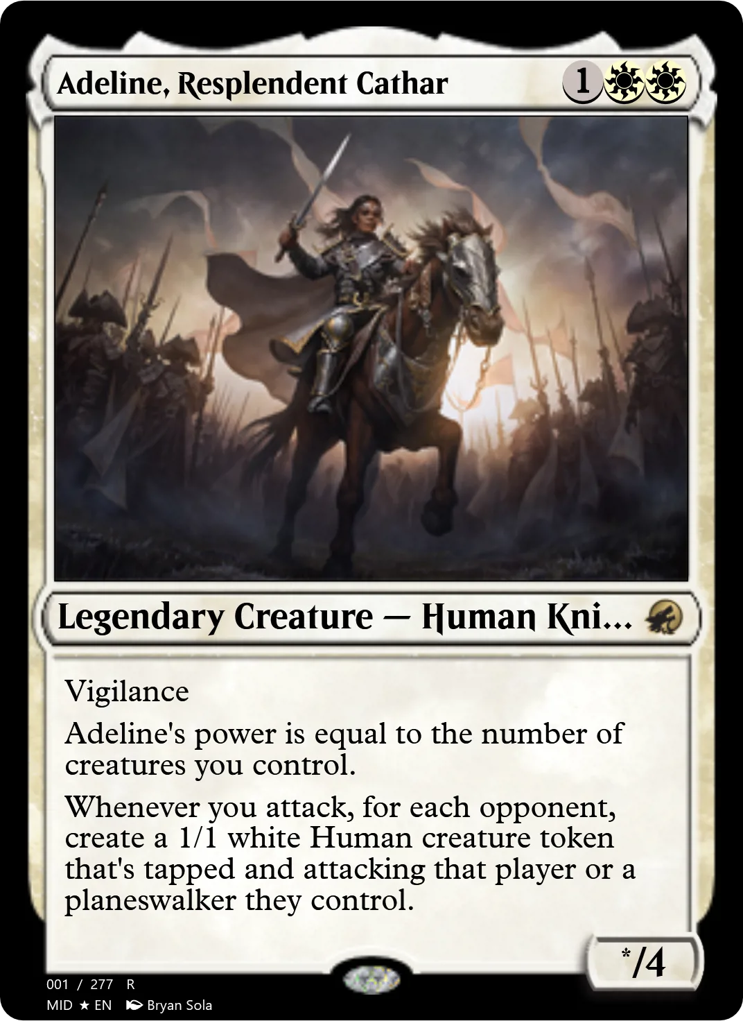 Adeline, Resplendent Cathar