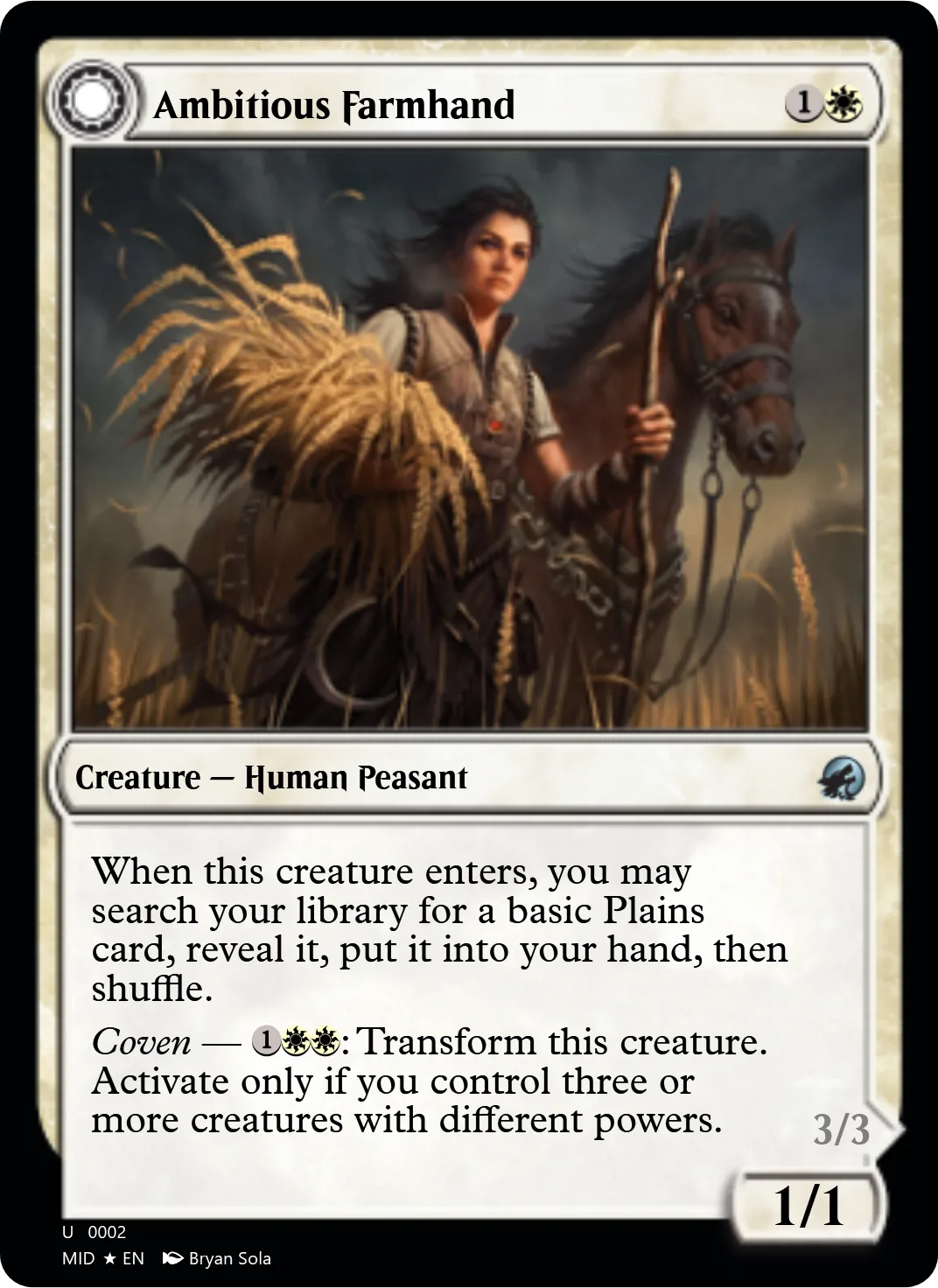 Ambitious Farmhand