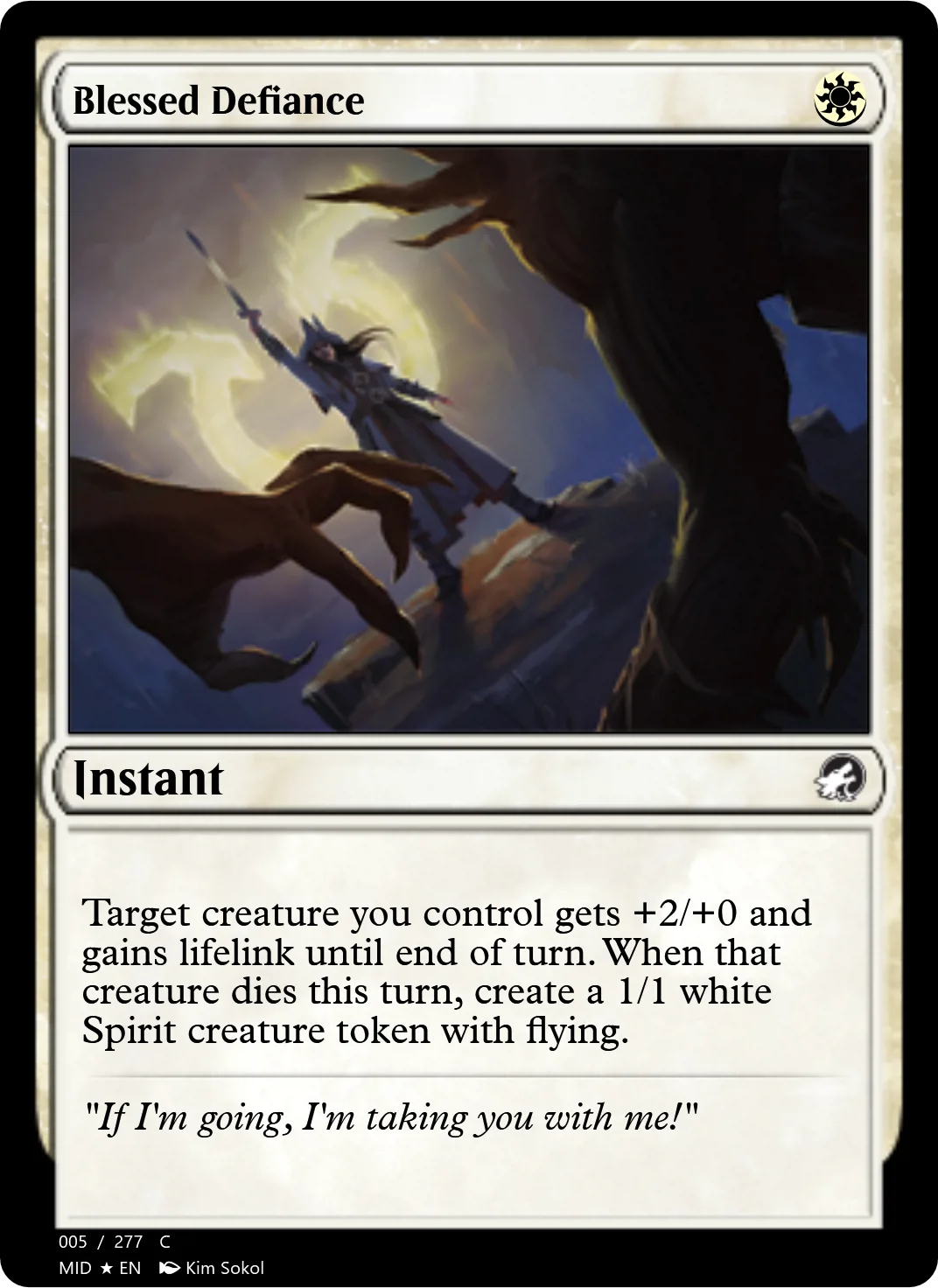 Blessed Defiance