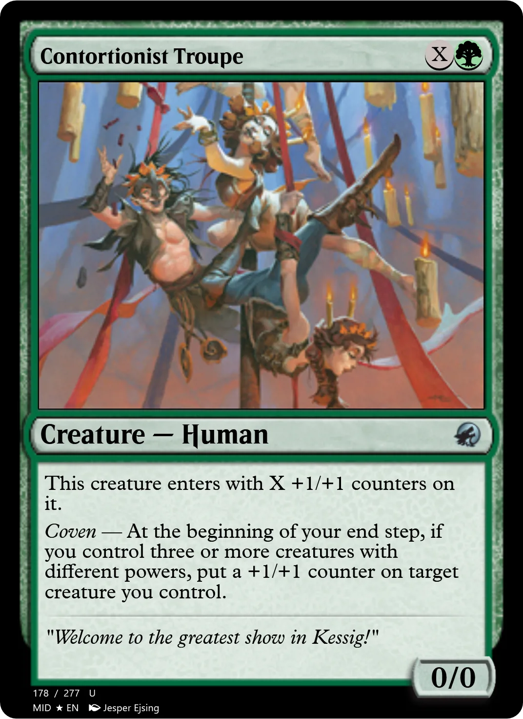 Contortionist Troupe