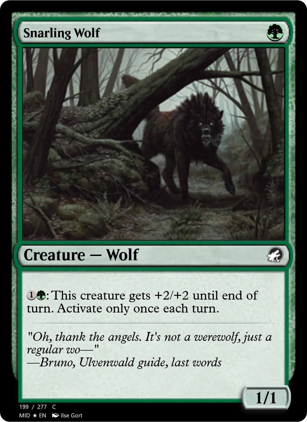 Snarling Wolf