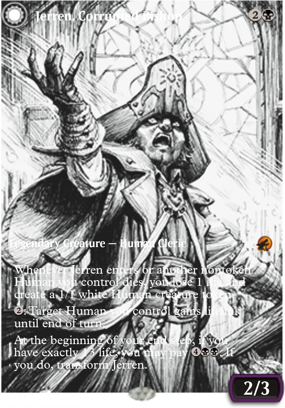 Jerren, Corrupted Bishop