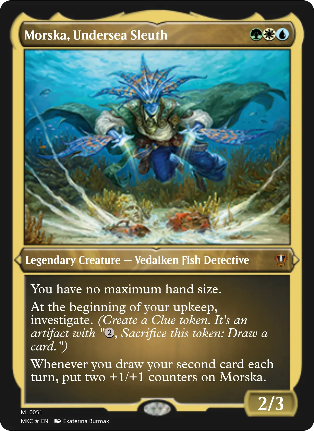 Morska, Undersea Sleuth