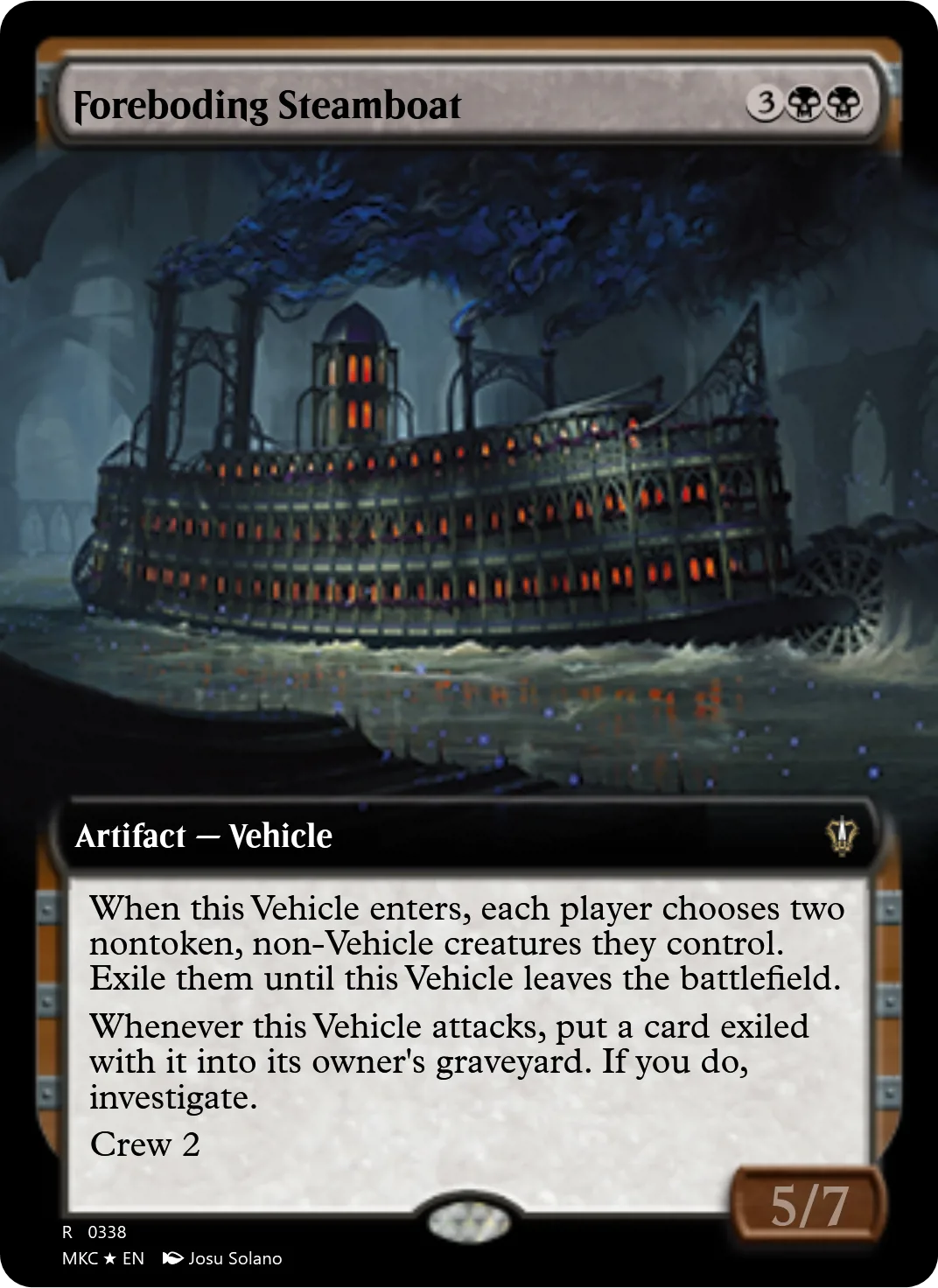 Foreboding Steamboat