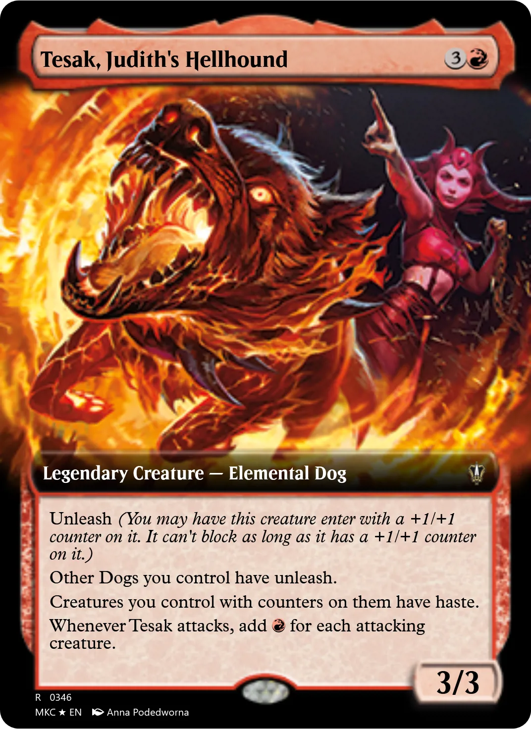 Tesak, Judith's Hellhound