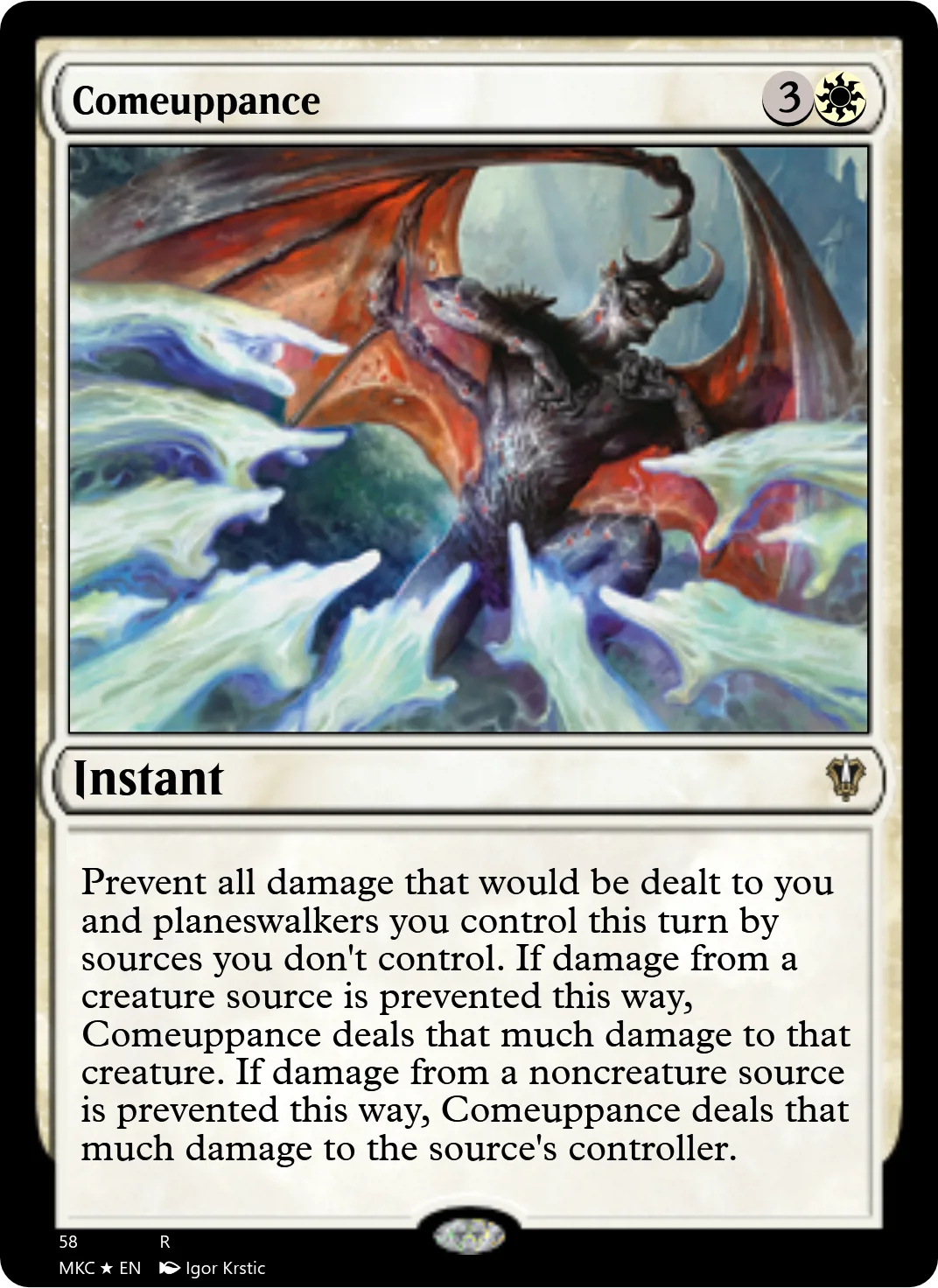 Comeuppance