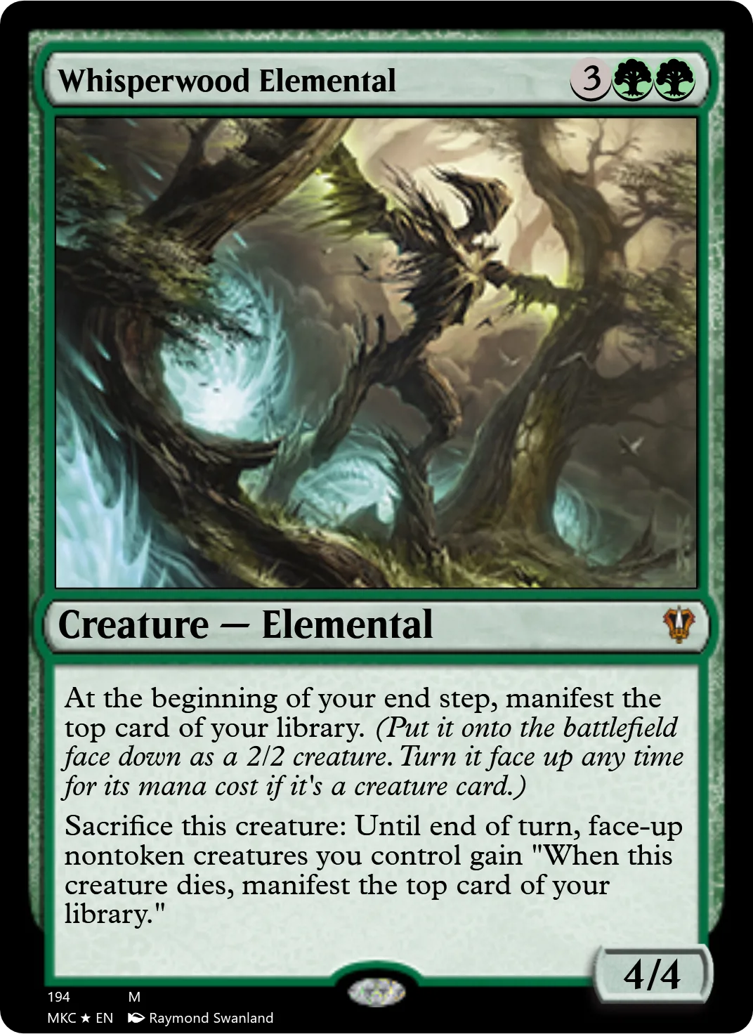 Whisperwood Elemental