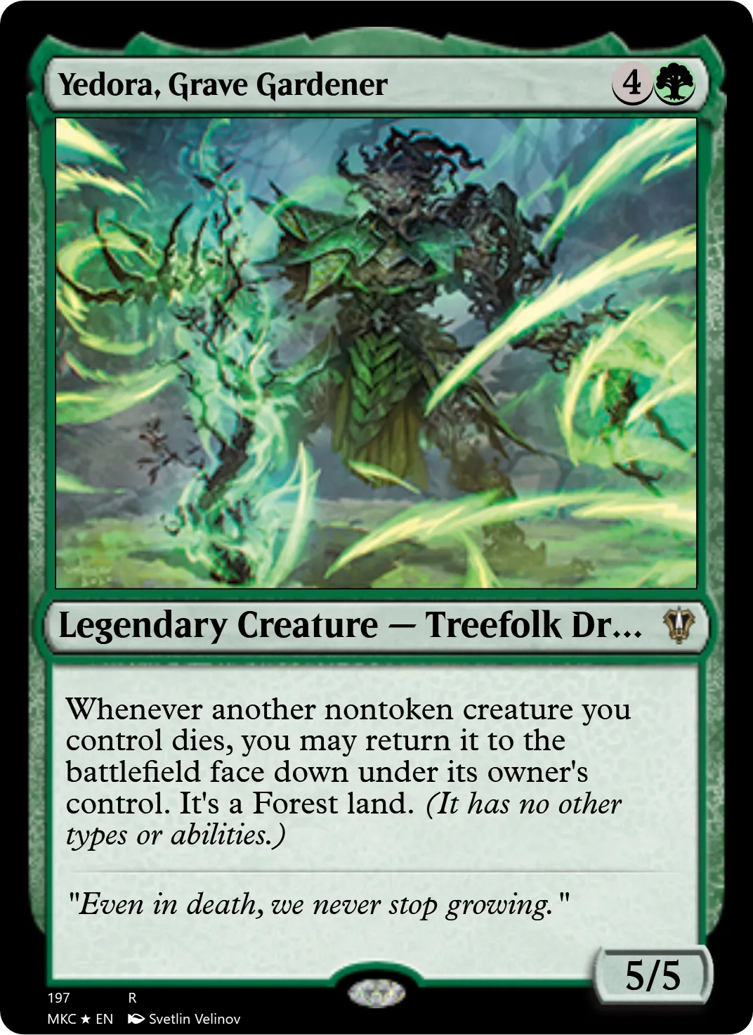 Yedora, Grave Gardener