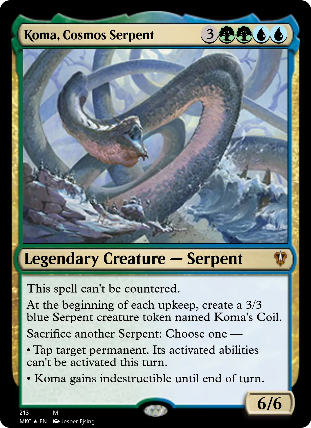 Koma, Cosmos Serpent