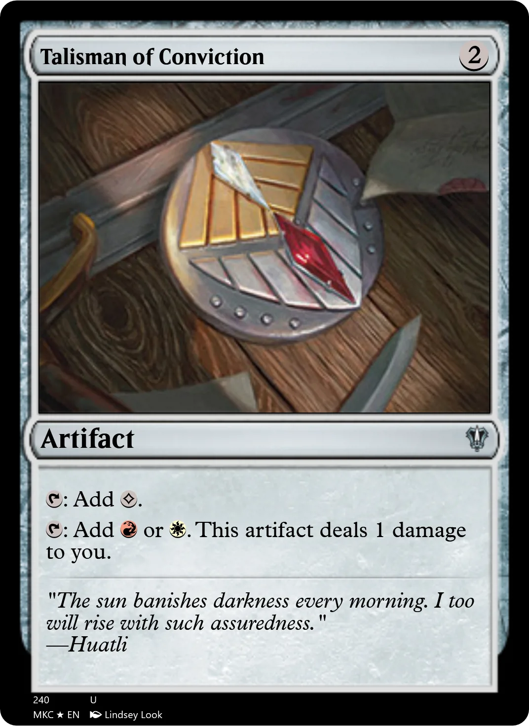 Talisman of Conviction