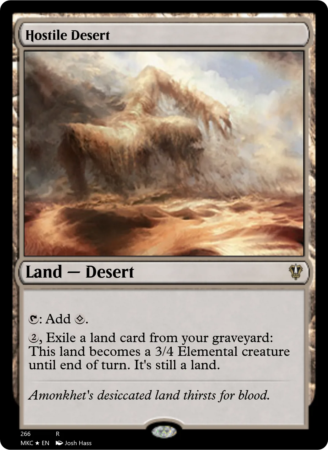 Hostile Desert