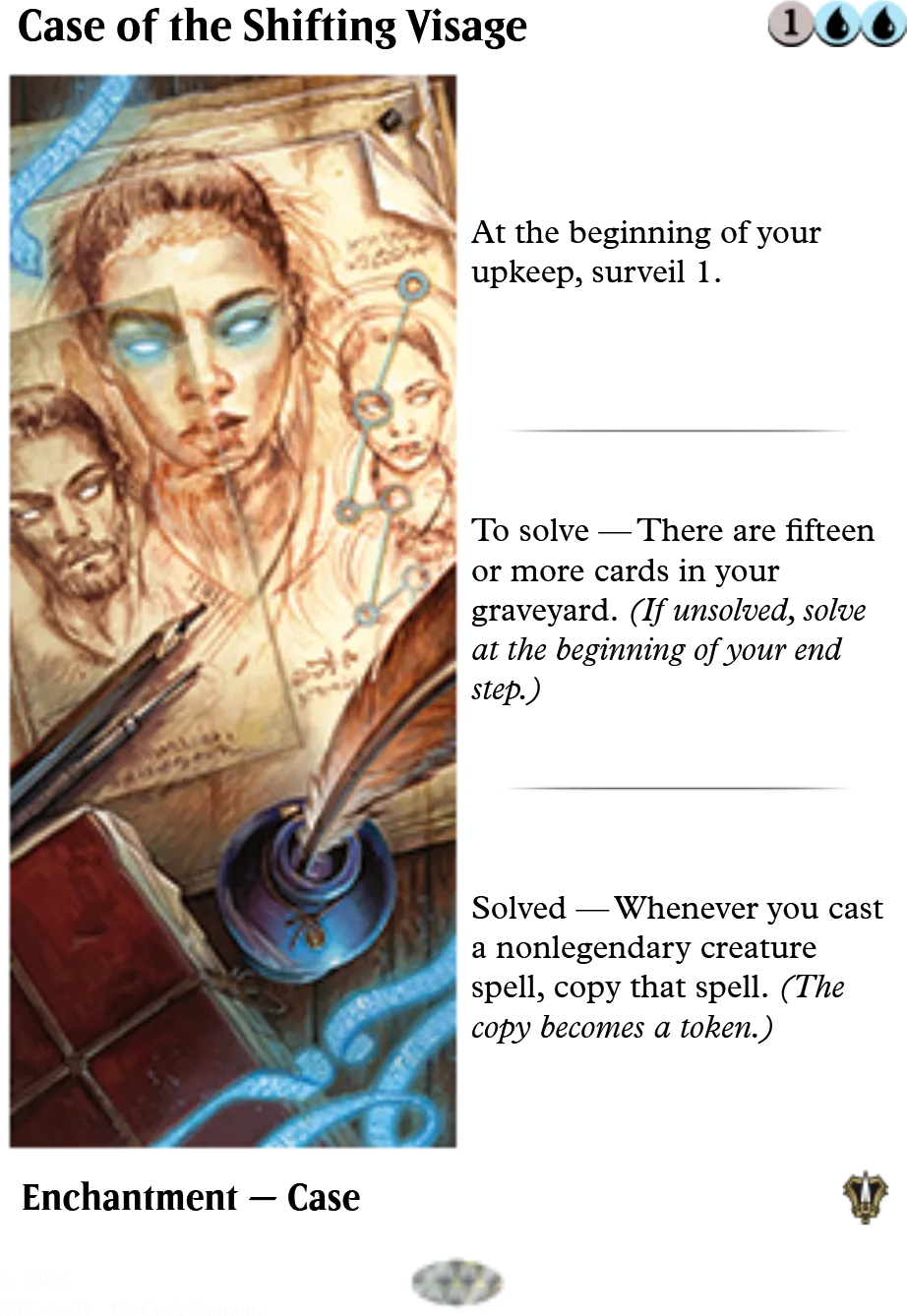 Case of the Shifting Visage