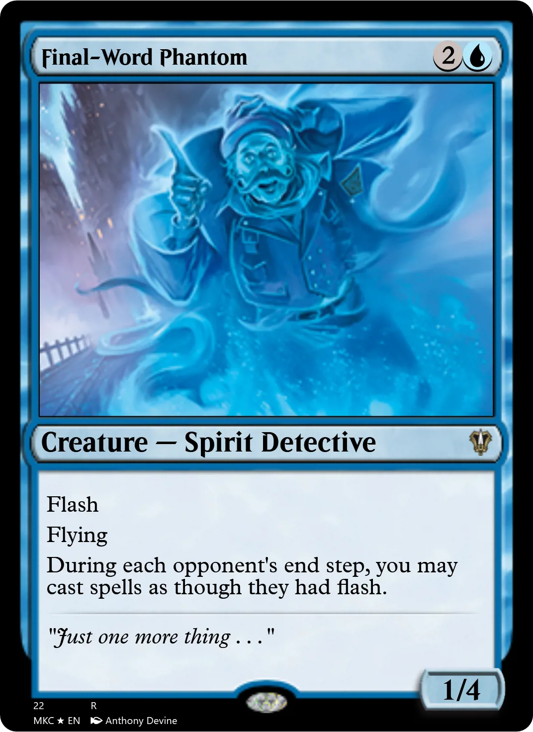 Final-Word Phantom